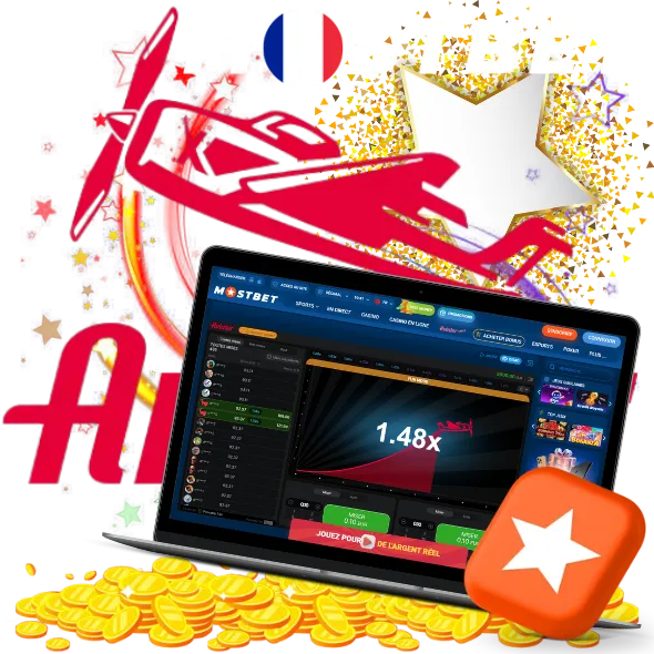 Jeu d'aviateur Mostbet France